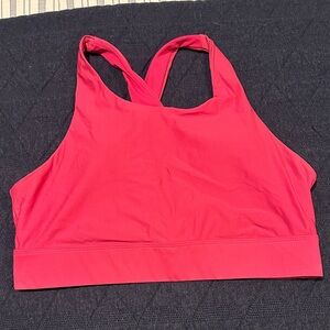 Fabletics Women's Pink Sports Bra